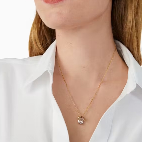 Disney Kate Spade Minnie Necklace - Picture 3 of 11
